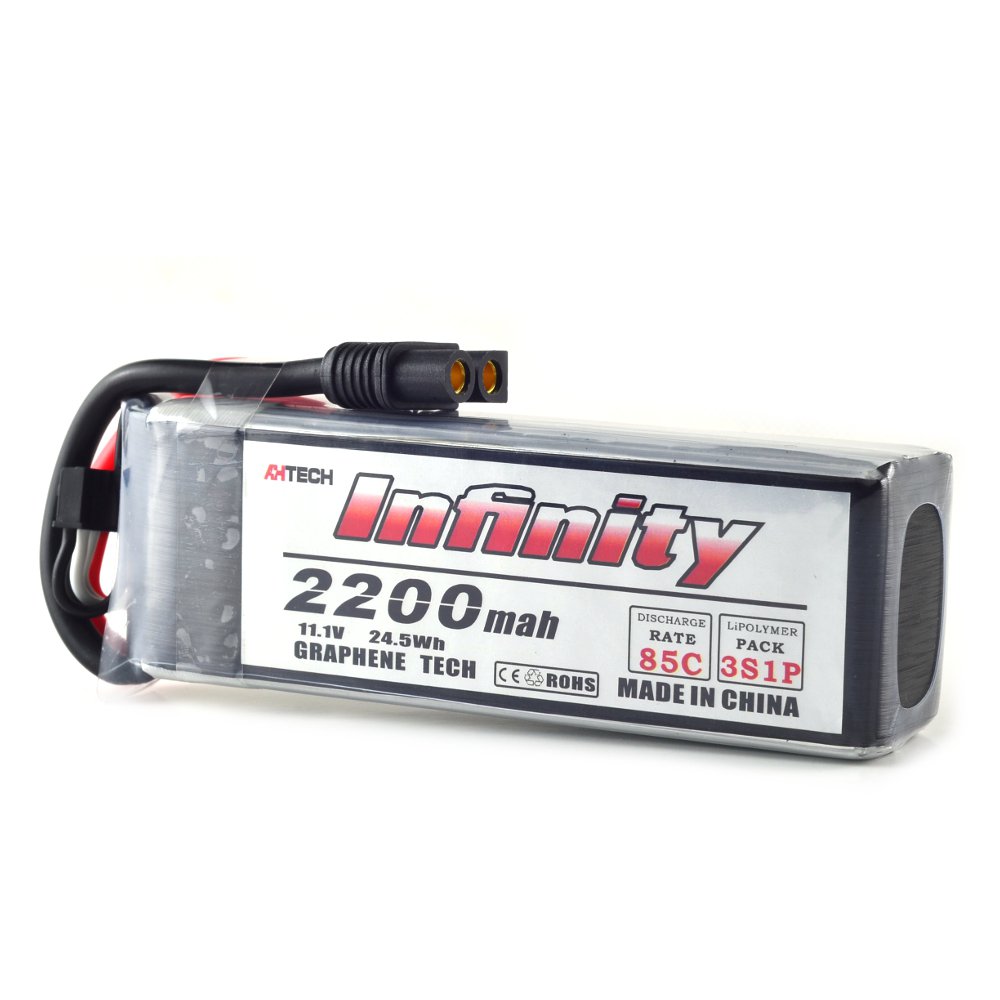 Infinity Graphene 1500mAh 4S 14.8V 85C XT60 Connector SY60 Plug Lipo Battery