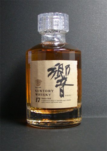 SUNTORY HIBIKI 17 years Japanese Whisky 50ml bottle