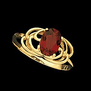 Rd7597h-ladies Colored Stone Ring With Synthetic Stone Pick Color