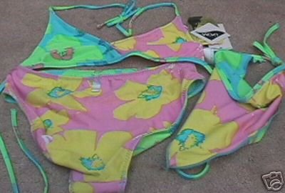 Girls SPEEDO Reversible Floral Print Bikini 14 NEW NWT Item number: 250207939517