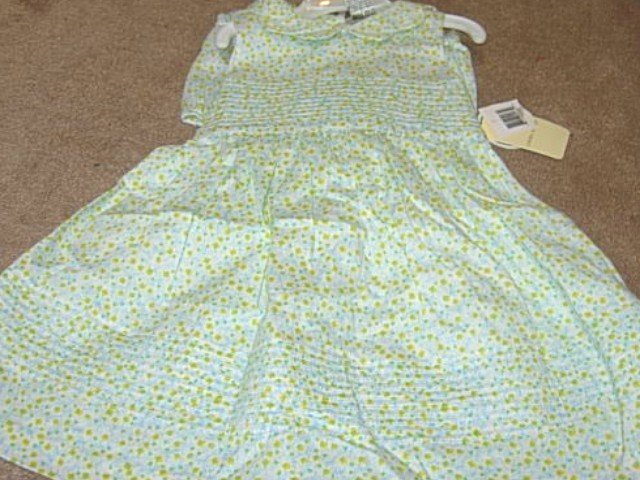 Girls Boutique LAURA ASHLEY Floral Dress 18mo NWT