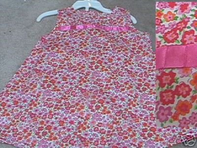 Boutique PENELOPE MACK Floral Print Dress 18mo NEW NWT