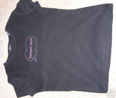 Ladies GERI C. Black Sweet Talk Top XS