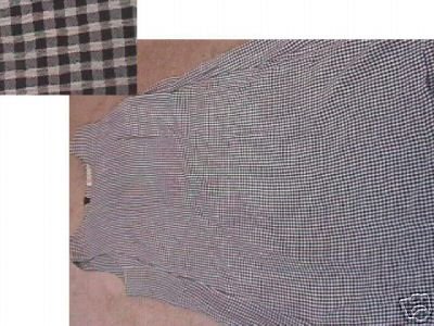 Ladies Juniors EXPRESS Navy/White Gingham Dress 7/8