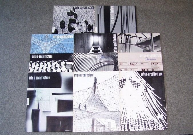 Vintage 1966 ARTS AND ARCHITECTURE Magazine Lot 11 Issues