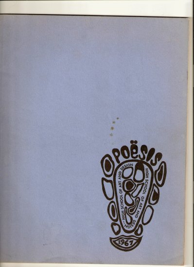 Vintage Yearbook Book 1965 1966 1967 New York NY High School Of Art And Design Yearbooks 65 66 67