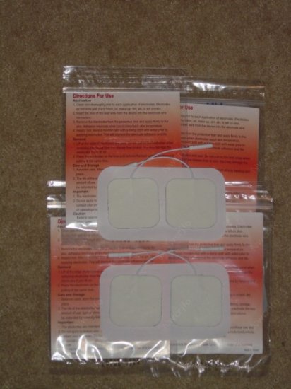 16-TENS / Electrode SQUARE 1.5" x 1.5" PADS NEW