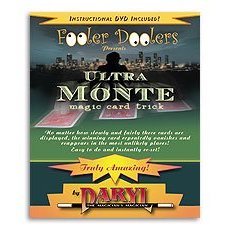 Ultra Monte Card Trick w/DVD (by Daryl)