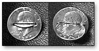 Coin thru Coin Trick