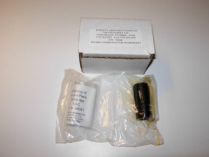 M4 QD COMPENSATOR, WITH SHIM KIT