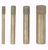 DIAMOND COATED ROTARY DRILL BITS 4 Sizes