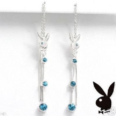 Darling Playboy Dangle Earrings NEW