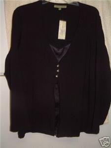 NWT's Carolyn Taylor Faux 2 PC TOP sz 2X