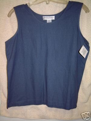 NWT's Drapers & Damons Washable Silk Tank sz P/M