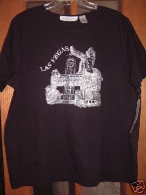 NWT's Victoria Jones Las Vegas Black Casual Shirt sz 1X