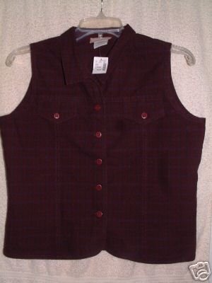 NWT's Maurices Sleeveless Shirt sz M