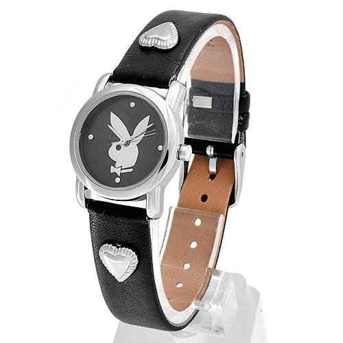 Playboy Watch Leather Band NIB DARLING!