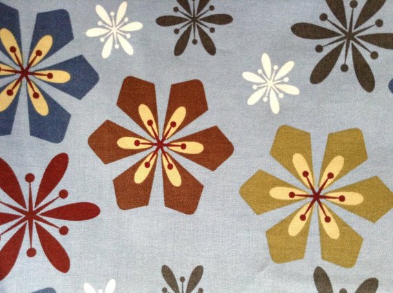 Graphic Garden - Cotton Fabric - Tiffany Holesovsky Patt 6186 - Blue