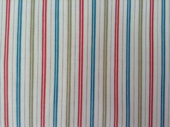Cotton Fabric - Kensington Studio - Stripes - Multi colors