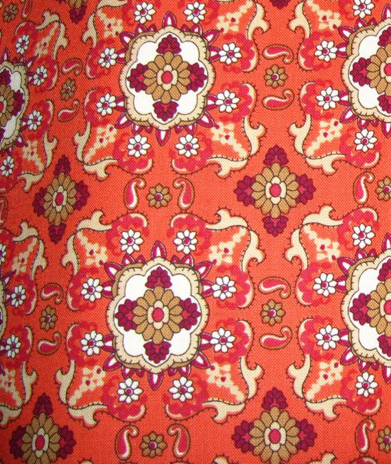 Fabric - Kensington Studio - Sienna - PATT 21933O - Burnt Orange