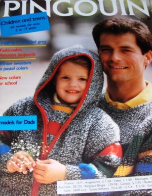 Pingouin Winter Fashion Sweaters Knitting Patterns - KarensVariety.com