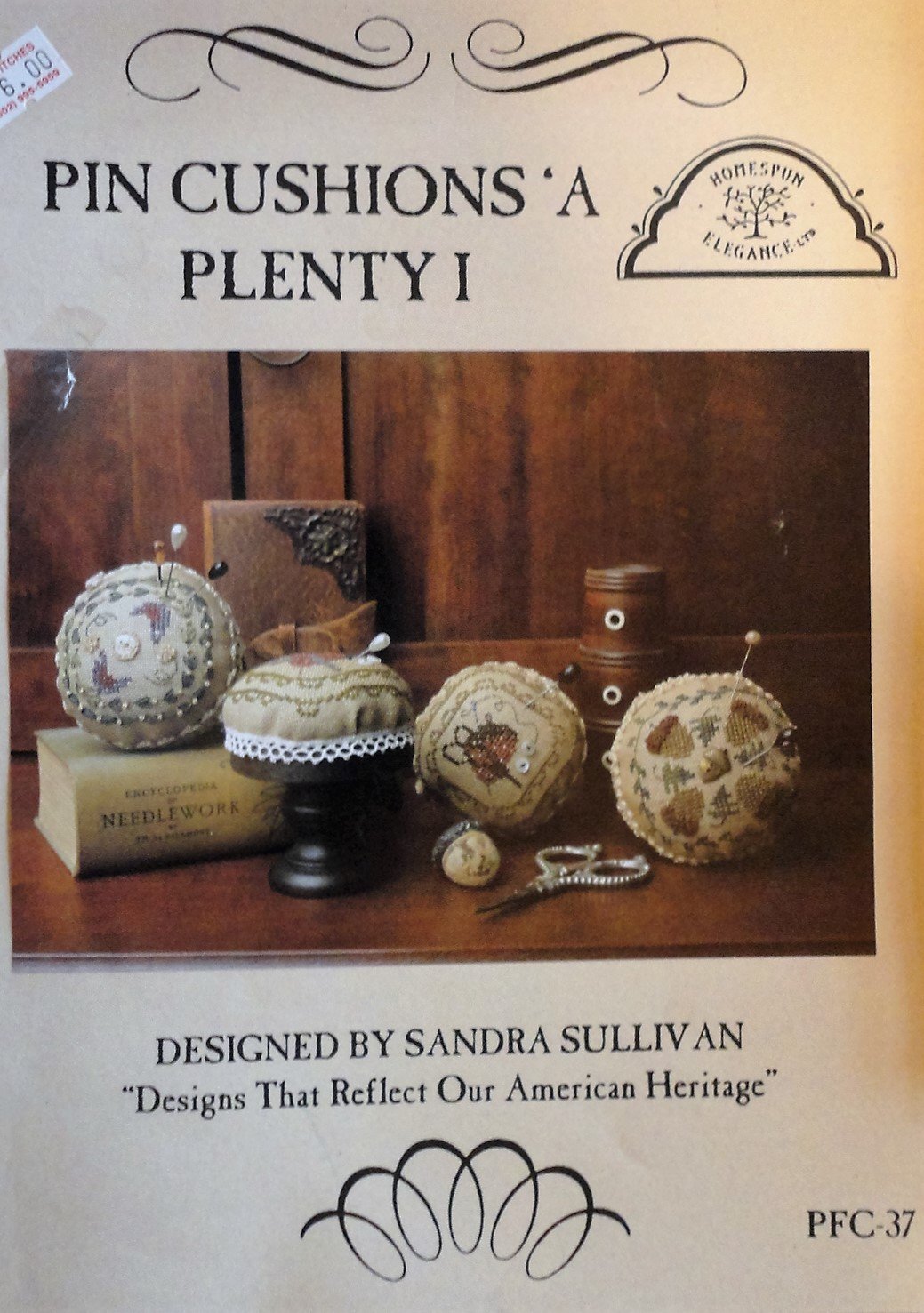 Homespun Elegance Pin Cushions A Plenty Cross Stitch Chart Pattern.