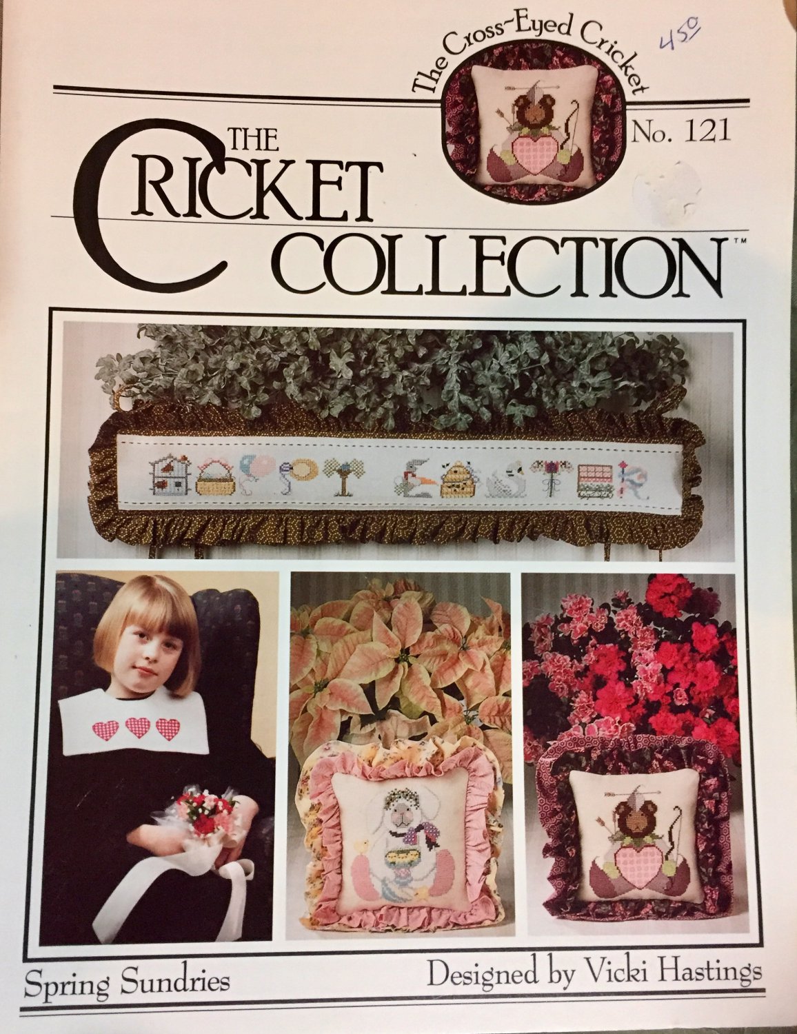 The Cricket Collection #121 Spring Sundries cross stitch pattern