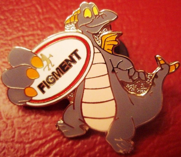 Disney pin DRAGON FIGMENT TAG ($3 flat shipping up to 5 pins)