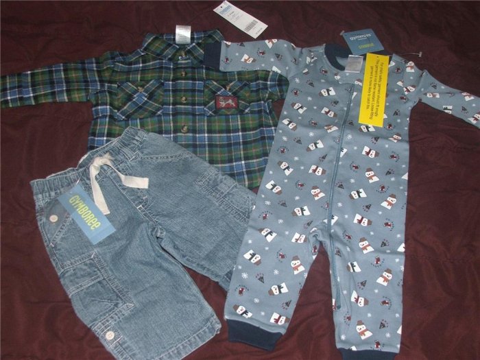 NEW 3 6 MONTHS BOYS GYMBOREE WINTER OUTFITS SUPER CUTE