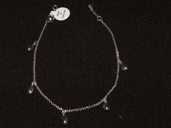 Silver Anklet - 5860
