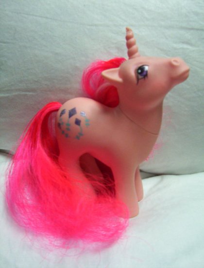 Vintage Unicorn My Little Pony MLP - SkyFlier - Kites 1984 www.rootbeer.ecrater.com