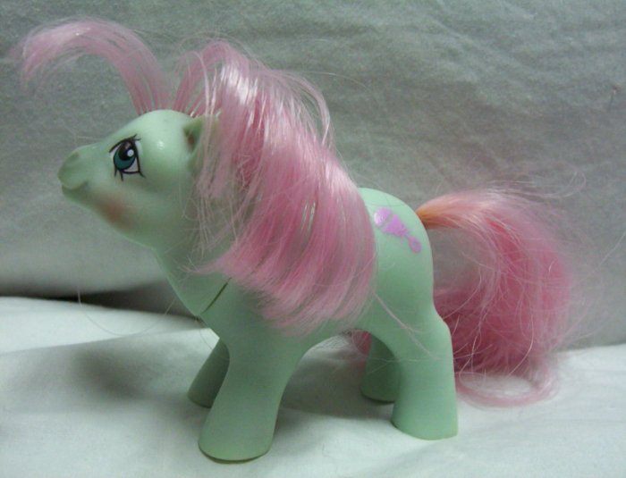 Vintage My Little Pony Baby Earth Pony MLP - Cuddles 1985 - www.rootbeer.ecrater.com
