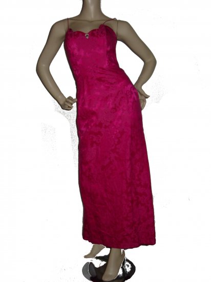 Womens JESSICA McClintock Cerise Dress Sz 7/8 M Medium