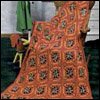 Child's Pinwheel Squares Afghan