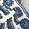 Cornflowers Afghan
