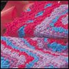 Amish Print Afghan