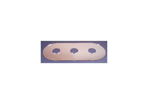 PPP Mfg. CU-300 Cover Up Plate for Triple Handle Faucets