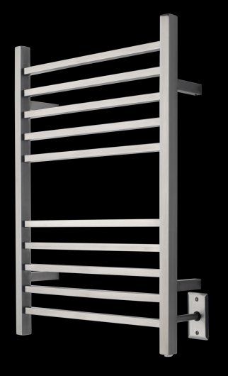 Amba RSWH-B Hardwired Radiant Square Towel Warmer - Brushed Stainless