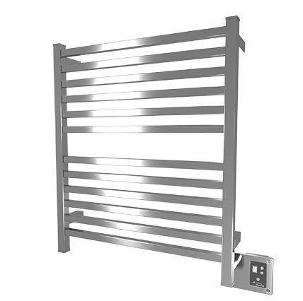 Amba Quadro Q-2833-B 28" W x 33" H Towel Warmer and Space Heater - Brushed Stainless