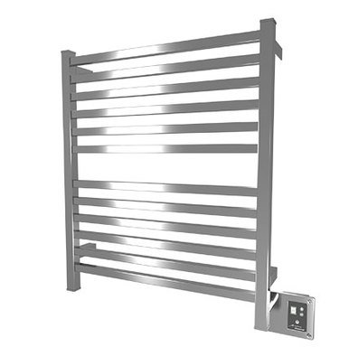 Amba Quadro Q-2833-P 28" W x 33" H Towel Warmer and Space Heater - Polished Stainless