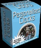 Personalized Clocks-- "Create Personalized Clocks of all sizes"