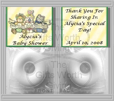Personalized Babies Are Such Sweet Baby Shower Mint Topper Favors