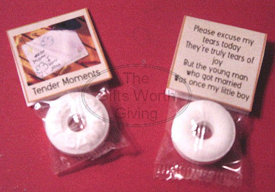 Mother of the Groom Mint Toppers Party Favors