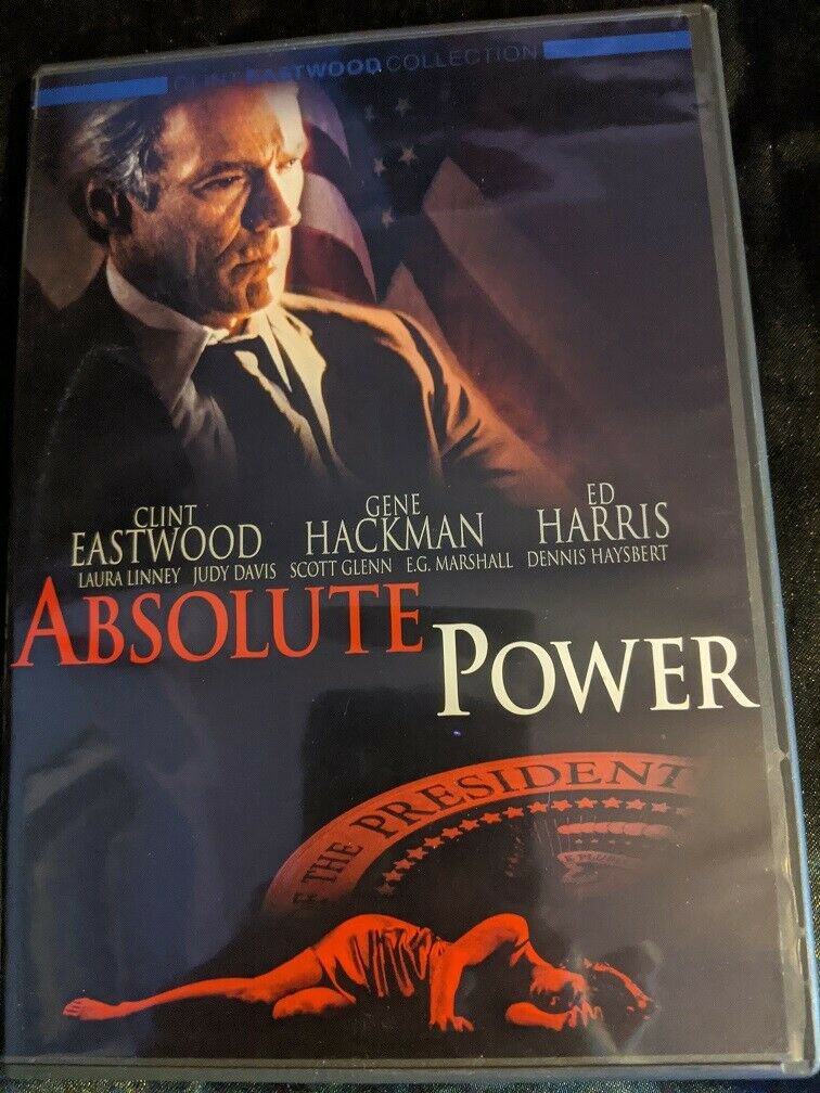 Absolute Power DVD 1997 Clint Eastwood Gene Hackman