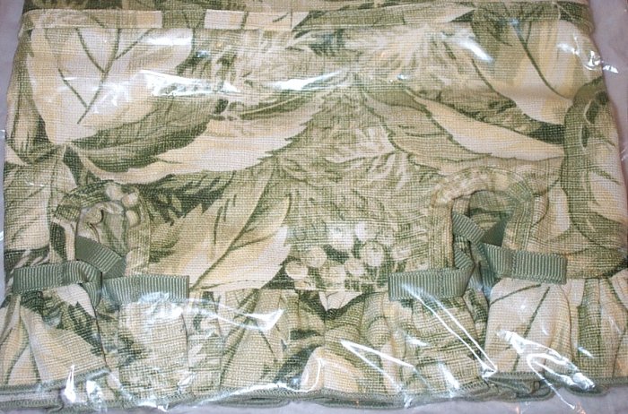 Retired Longaberger Green Magazine Basket Liner