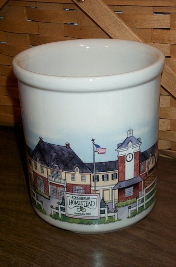 Retired Longaberger Limited Edition Homestead Crock