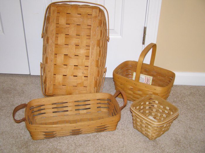 Longaberger Spring Basket with Protector