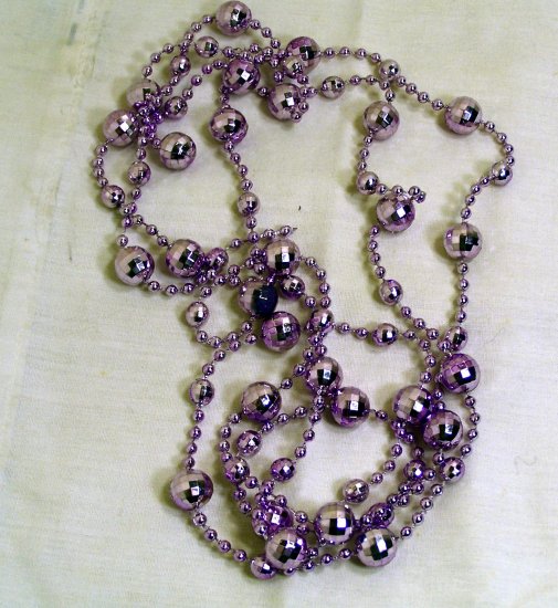 Purple Bead Necklace
