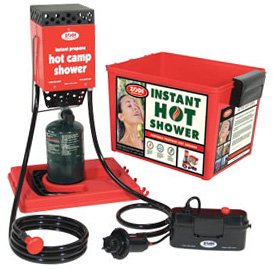 Hot Tap On-Demand Hot Shower #6185