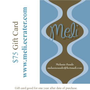 Meli Gift Card: $75